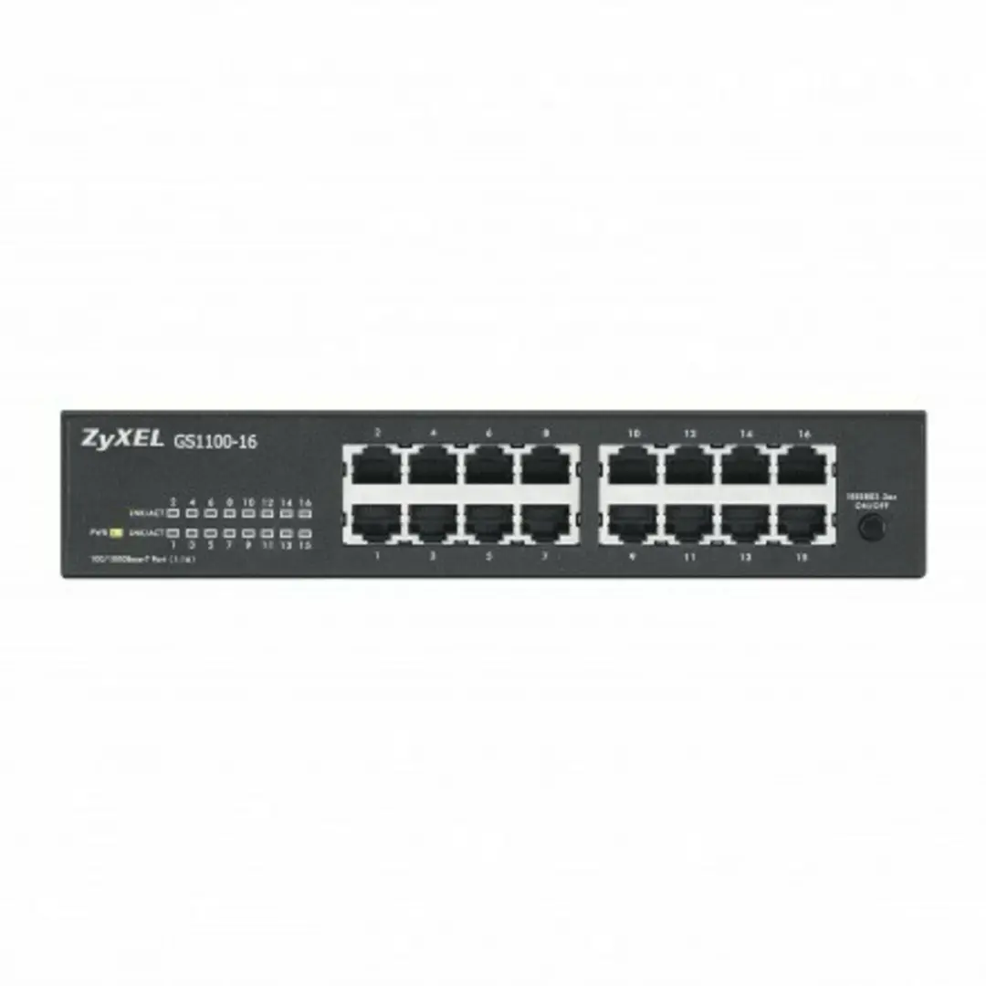 Zyxel GS1100-16 16-Poorts Gigabit Switch - Fanless - Wit - afbeelding 6 van 6