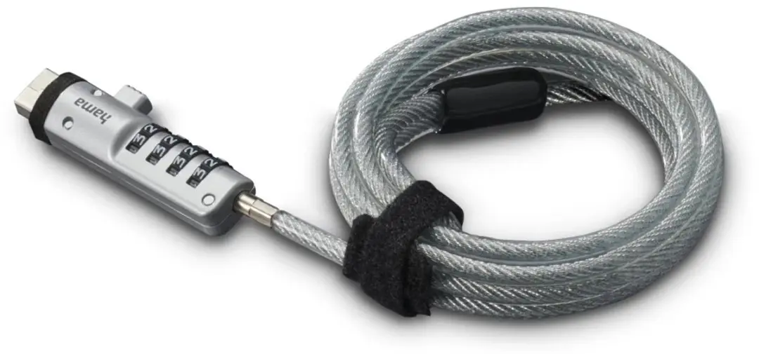 Hama Laptopslot Cijferslot 40mm - Zilver - afbeelding 6 van 6
