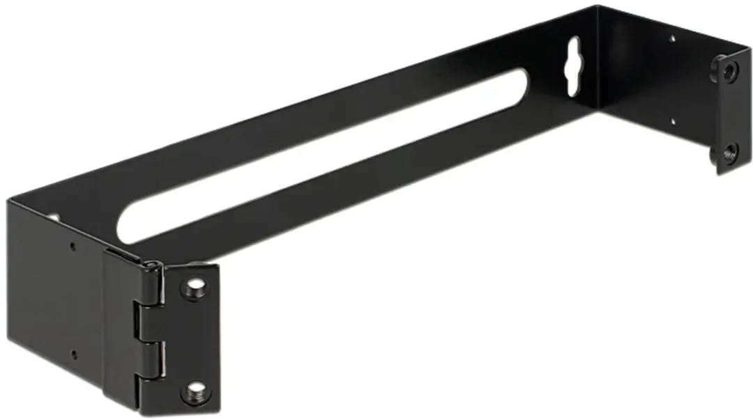Delock 10'' Patch Panel Behuizing 1U - Metaal - Zwart