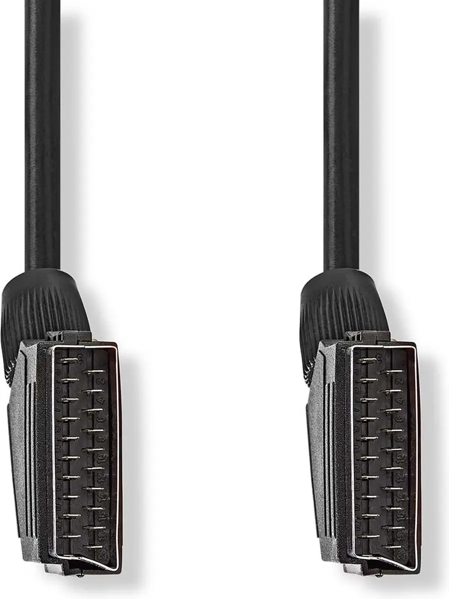 Nedis SCART-Kabel CVGB31000BK20