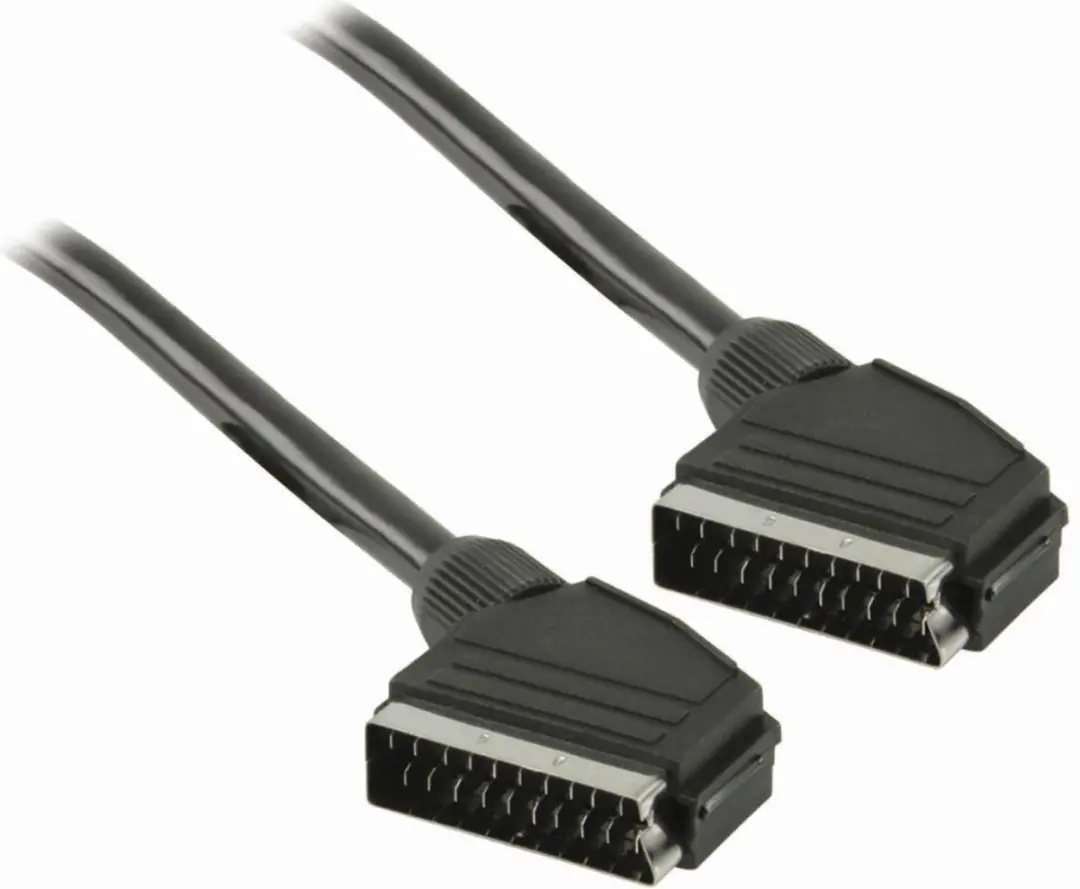 Nedis SCART-Kabel CVGB31000BK20 - 2m - Zwart