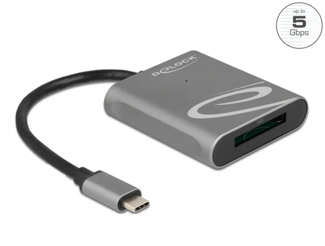 Delock USB Type-C XQD 2.0 Kaartlezer