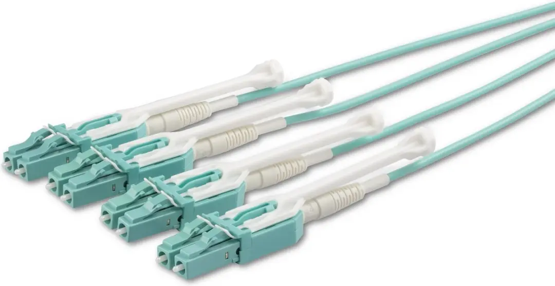 Startech OM3 MPO8LCPL2M Glasvezelkabel 40GB 2m