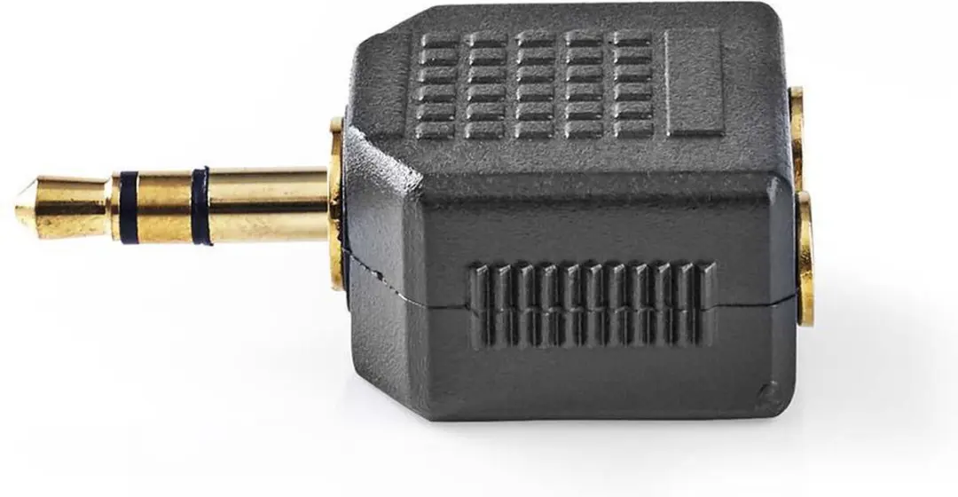 Nedis CAGP22945BKG Stereo-Audioadapter 3,5mm