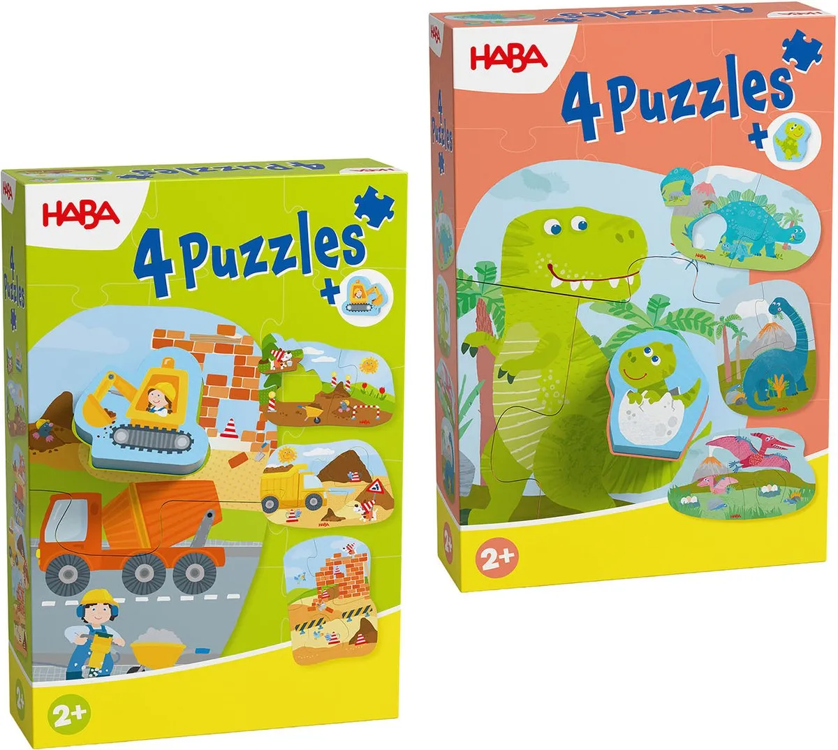 Haba Steckpuzzle Puzzle-Set Multicolor - 29 Stuks