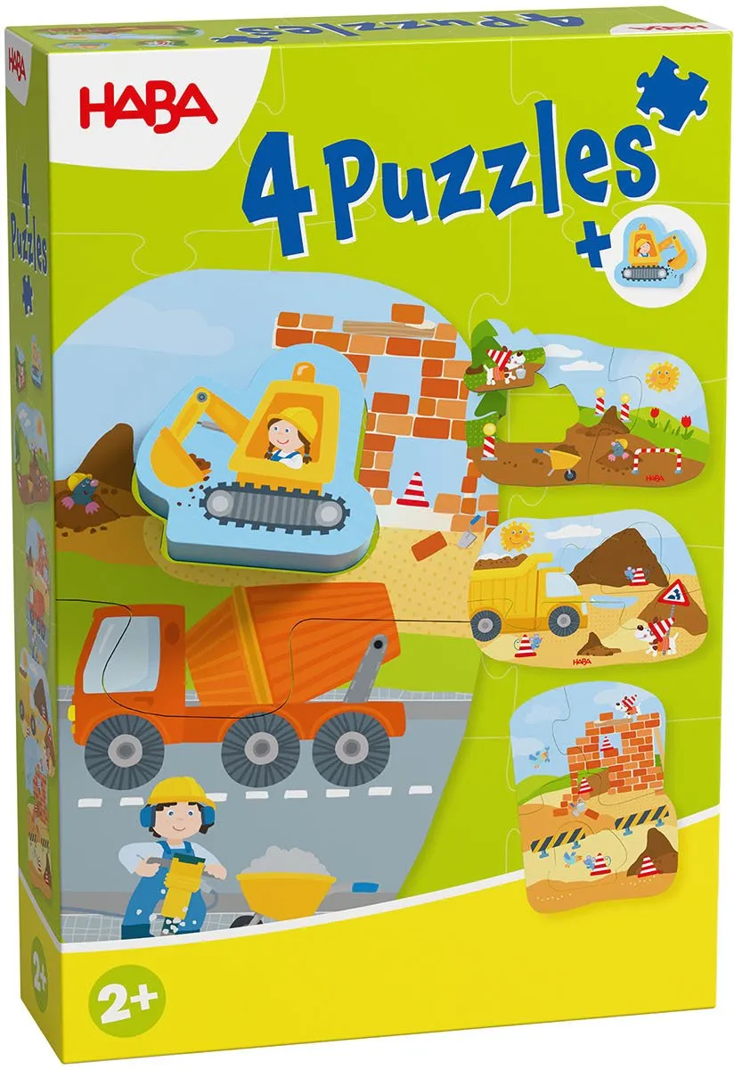 Haba Steckpuzzle Puzzle-Set Multicolor - 29 Stuks - afbeelding 6 van 6