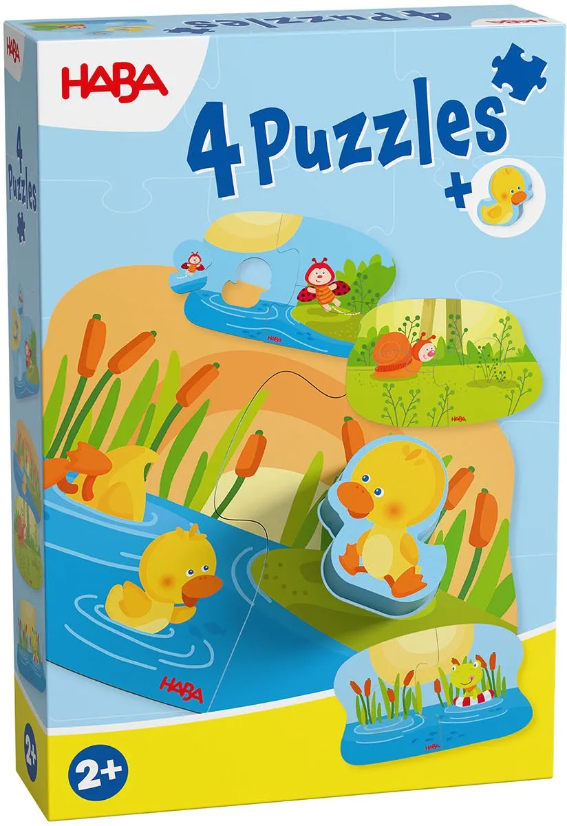 Haba Steckpuzzle Puzzle-Set Multicolor - 29 Stuks