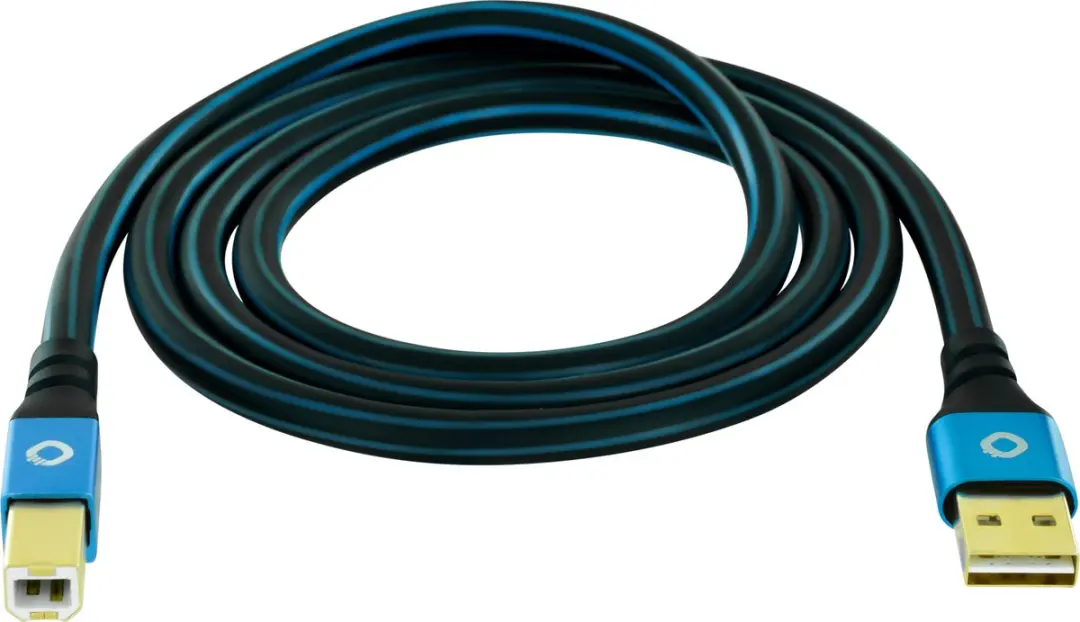 Oehlbach USB Plus B Kabel 10m - Blauw