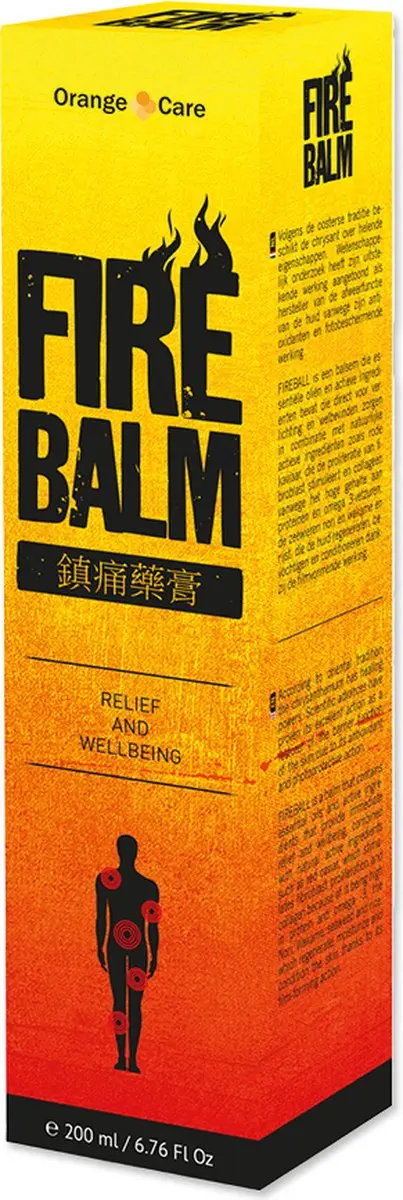 Orange Care FireBalm Tijgerbalsem 200ml