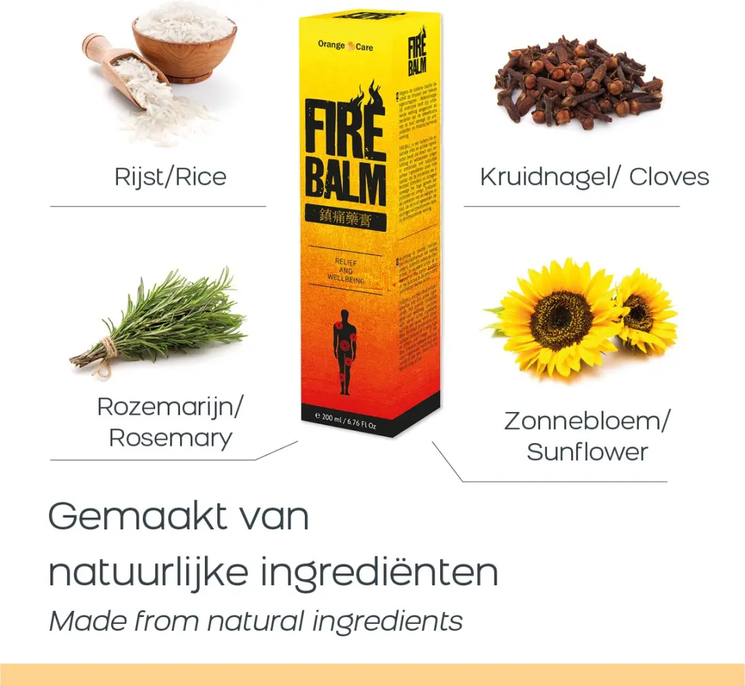 Orange Care FireBalm Tijgerbalsem 200ml