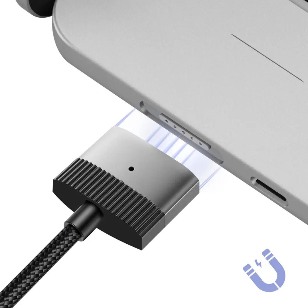 Hoco 140W USB-C Kabel MagSafe 3 - 1.8m - Zwart