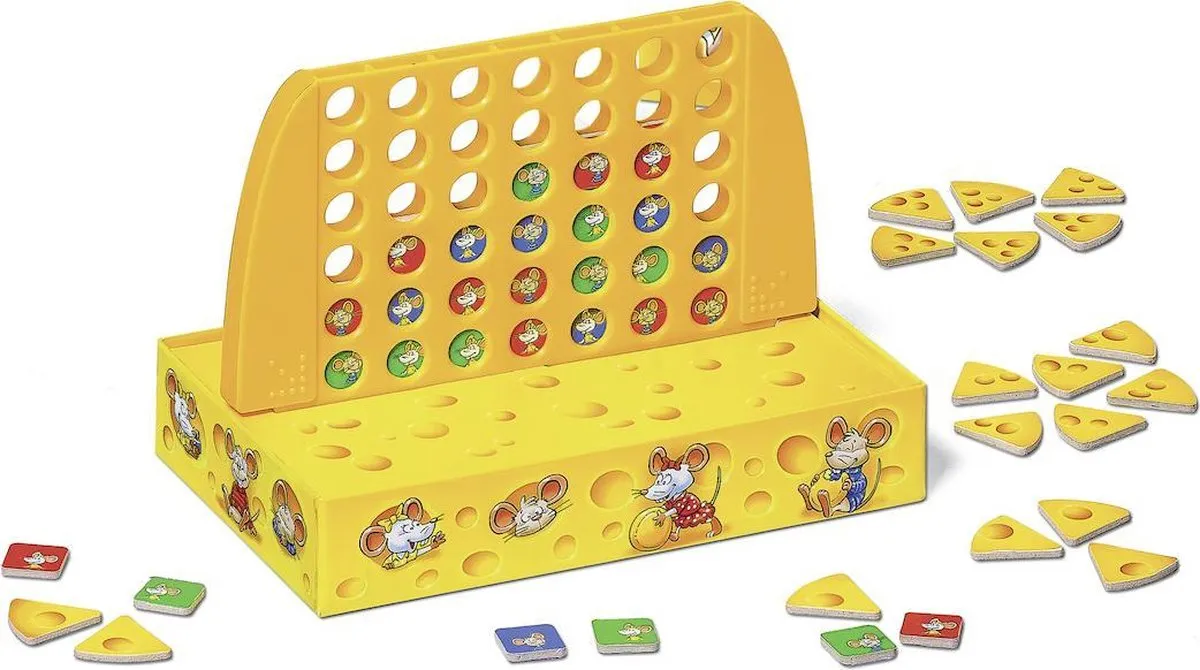 Ravensburger 3 op een rij Pocketspel 233908 - 2-4 Spelers
