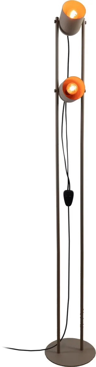 Eglo Tilston Vloerlamp E14 - 142.5 cm - Zandkleur