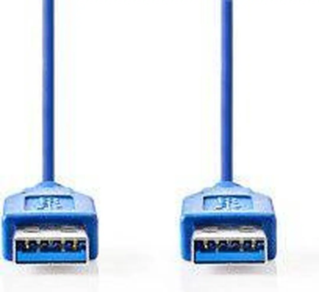 Nedis USB 3.2 Gen 1 A-A Kabel 2m - Blauw