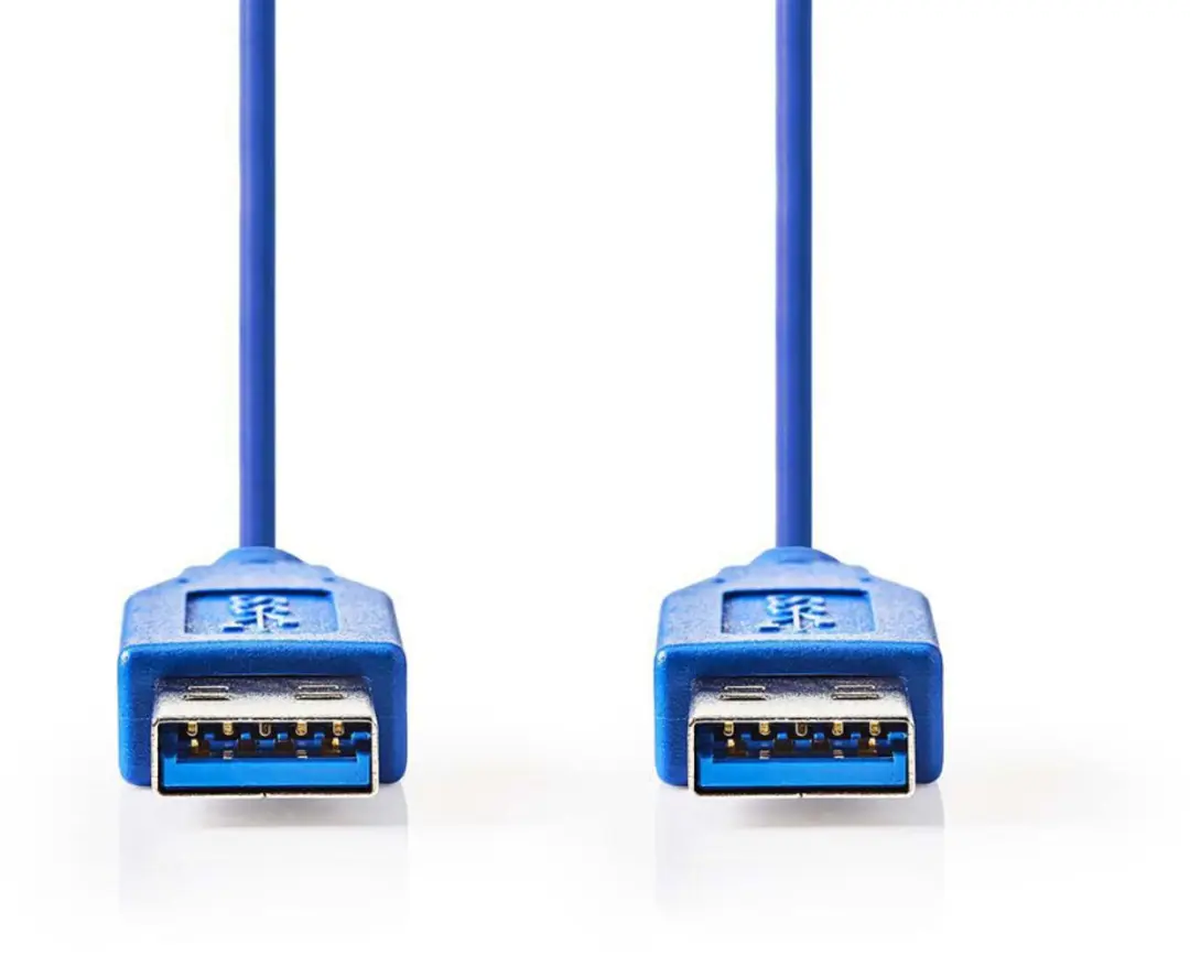 Nedis USB 3.2 Gen 1 A-A Kabel 2m - Blauw - afbeelding 6 van 6