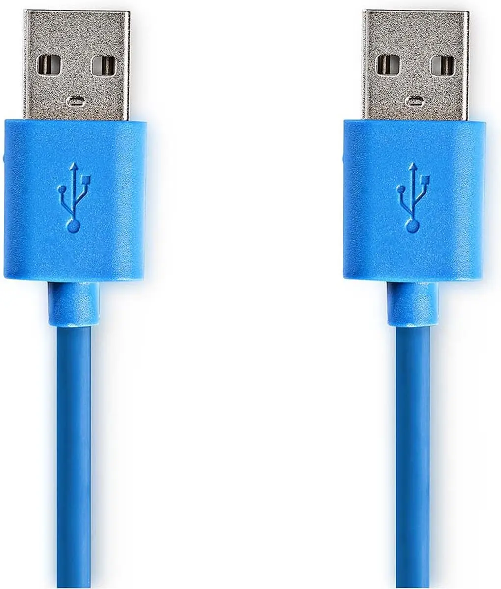 Nedis USB 3.2 Gen 1 A-A Kabel 2m - Blauw
