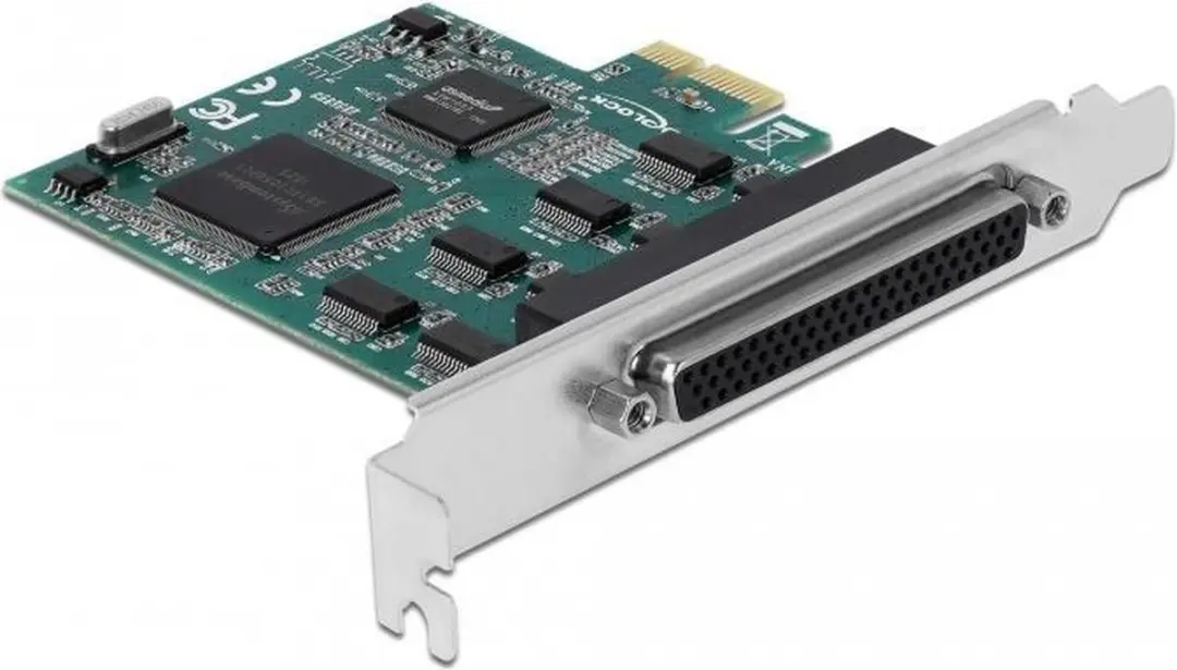 Delock PCI Express Kaart 8x RS-232 - Groen