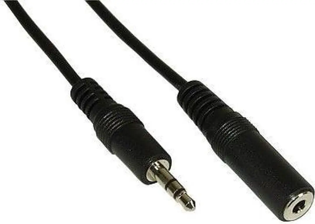 InLine 99934A Audiokabel 3,5mm - 1m - Zwart