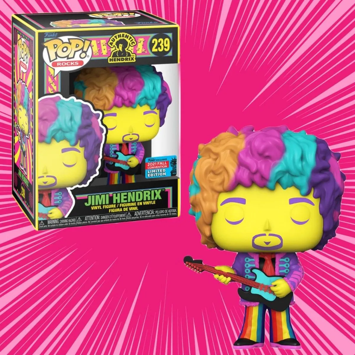 Funko Pop! Jimi Hendrix #239 Blacklight