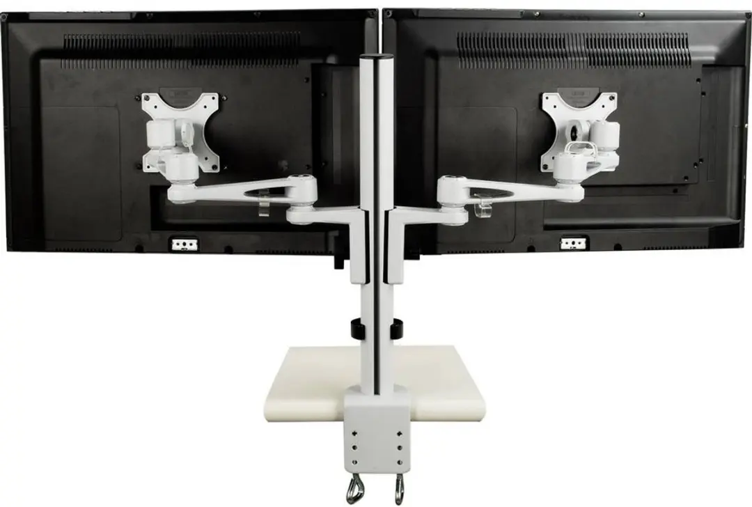 SpeaKa Professional SP-5986112 Tafelbeugel - 2 Monitoren 13-27" - Grijs