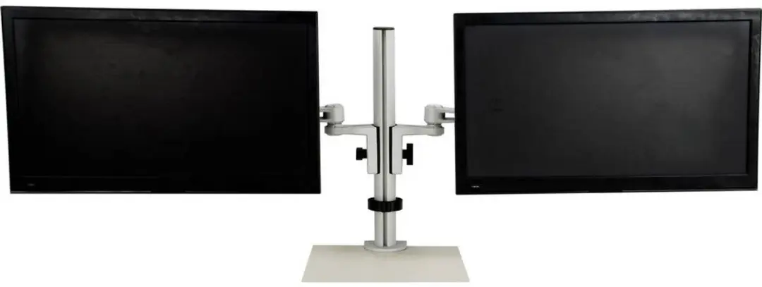 SpeaKa Professional SP-5986112 Tafelbeugel - 2 Monitoren 13-27" - Grijs