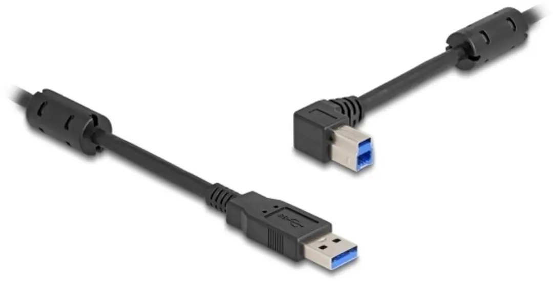 Delock USB-A naar USB-B Haaks Kabel 5Gbps