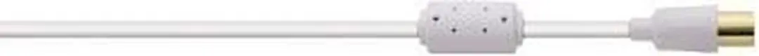 Hama Antennekabel Flexi-Slim Coax 1.5m 95dB - Wit