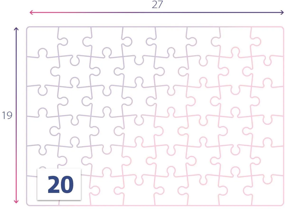 Clementoni - Puzzel - 2x20 Stukjes - Eenhoorns - Puzzel Voor Kinderen - Vanaf 3 Jaar