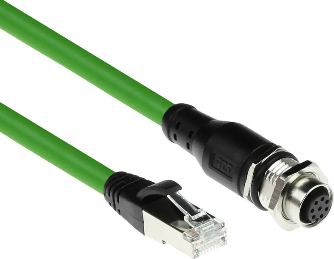 ACT Industrial Sensor Kabel M12A 8-polig