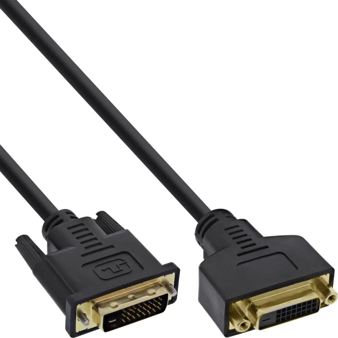 InLine DVI-D Dual Link Verlengkabel 2m