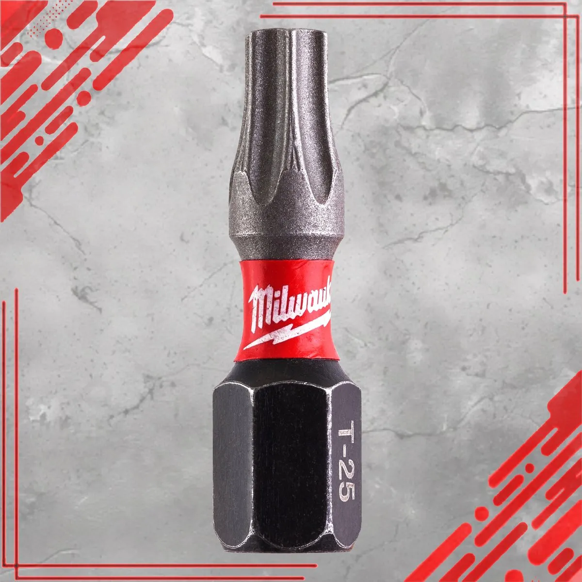 Milwaukee Slagbit TX25 25mm Shockwave - Metaal - afbeelding 3 van 4