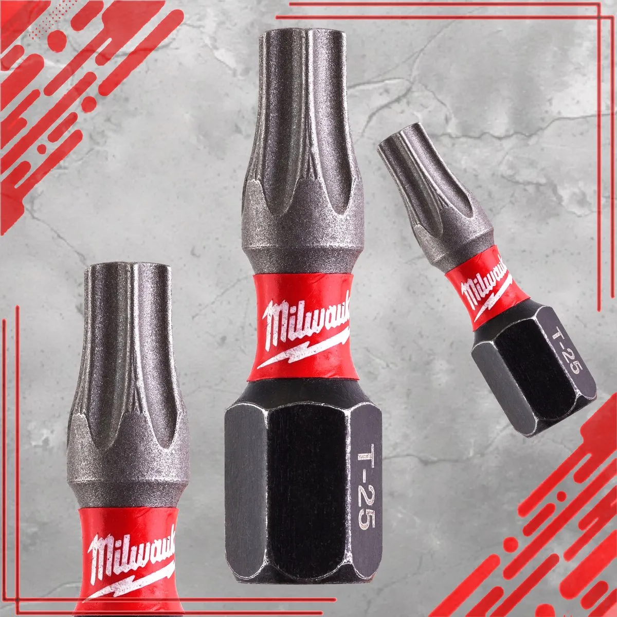 Milwaukee Slagbit TX25 25mm Shockwave - Metaal - afbeelding 2 van 4