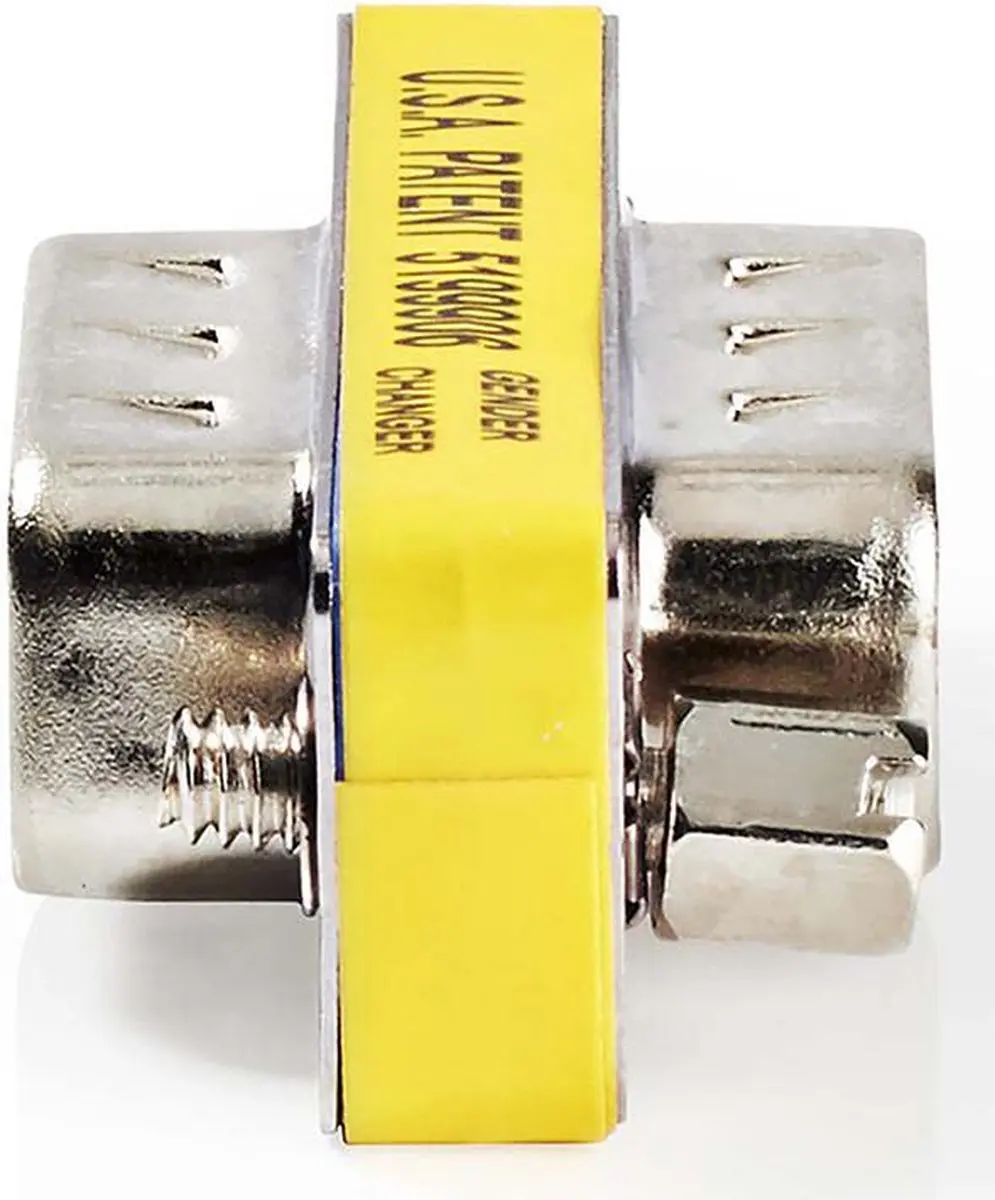 Nedis CCGB52811ME Seriële Adapter D-SUB 9-Pins Mannelijk - Metaal