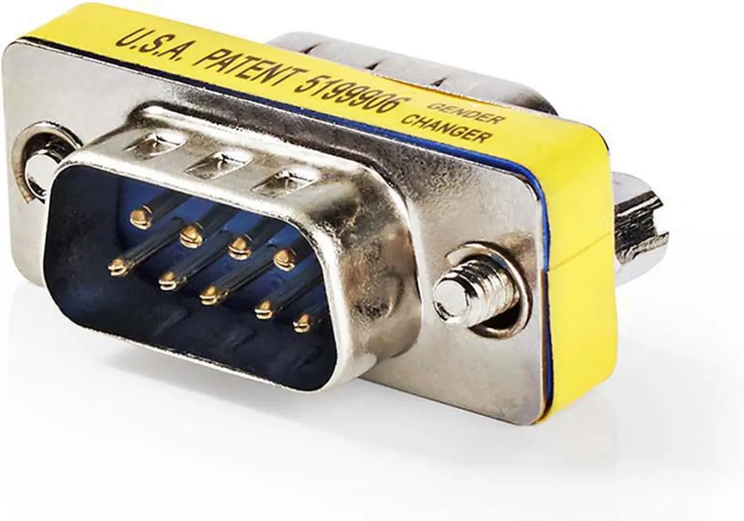 Nedis CCGB52811ME Seriële Adapter D-SUB 9-Pins Mannelijk - Metaal