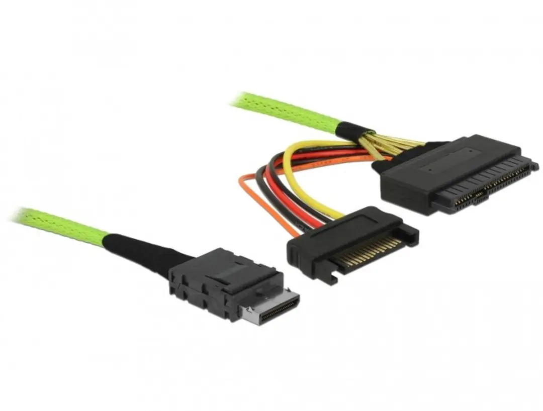 Delock OCuLink naar U.2 Kabel 0.5m - SFF-8611/8639