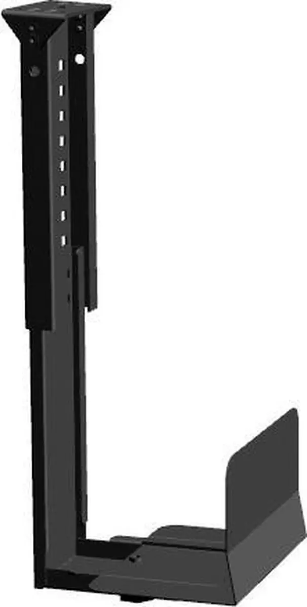 Roline PC Houder CPU-D200BLACK - Zwart