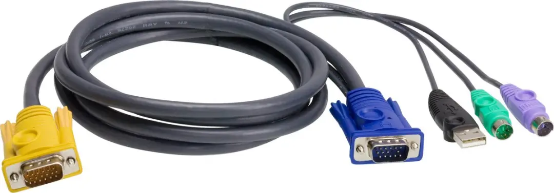 Aten CS82U CL5808N KVM-kabel - 16N - Zwart