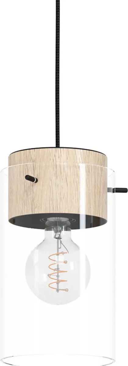 Eglo Madreselva Hanglamp E27 - 119cm - Zwart
