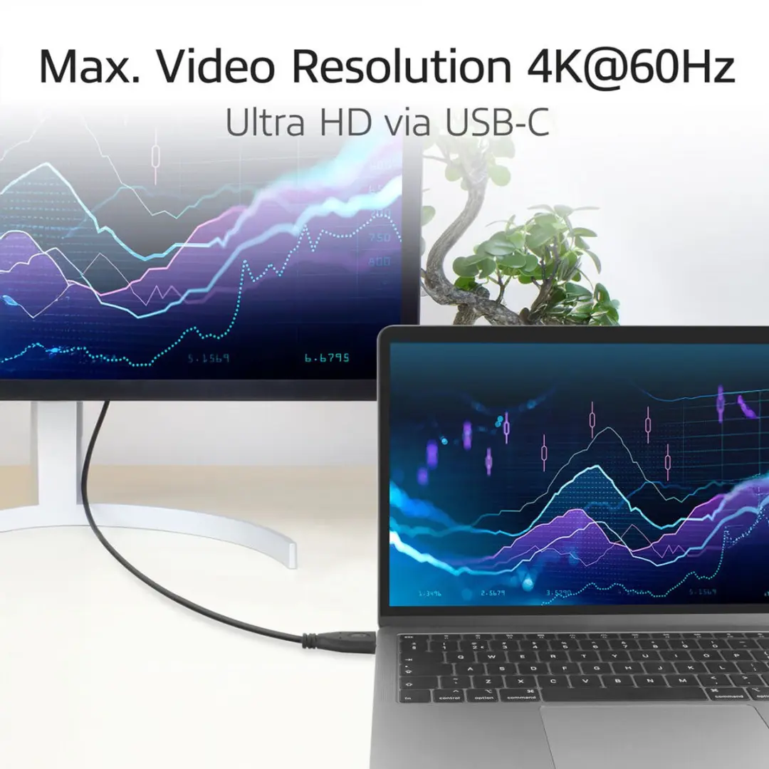 ACT AC7470 USB-C Kabel 10Gbps 60W 0,5m - Zwart - afbeelding 6 van 6