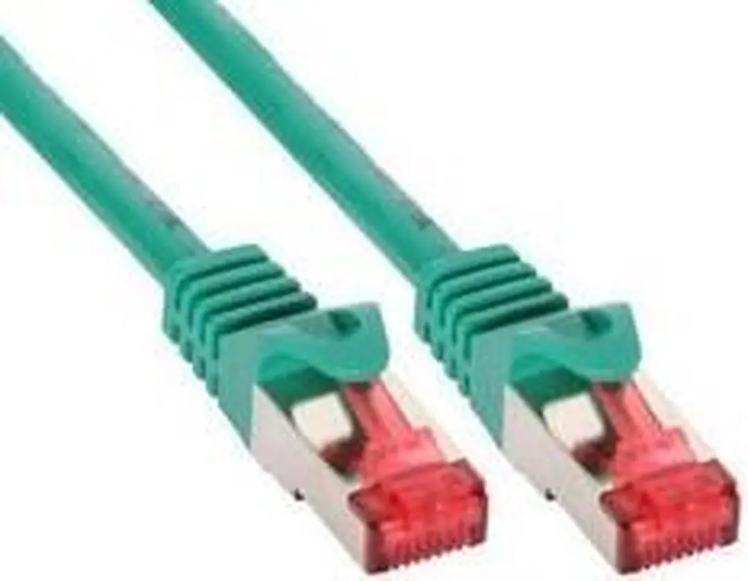 InLine Patchkabel S/FTP Cat.6 5m - Groen