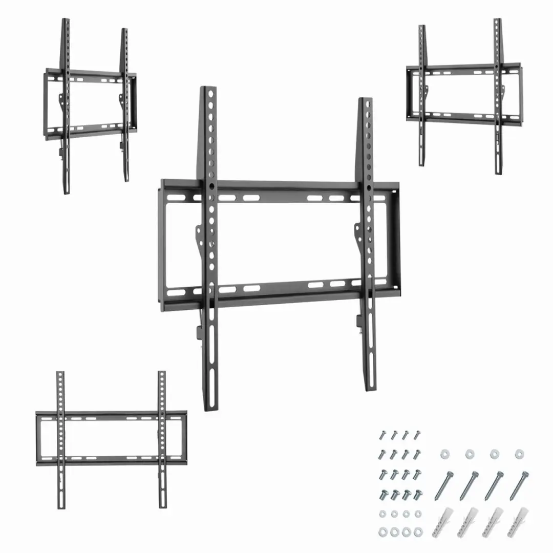 Gembird WM-55F-04 TV Muurbeugel Vast 32'-55" - Zwart - afbeelding 6 van 6
