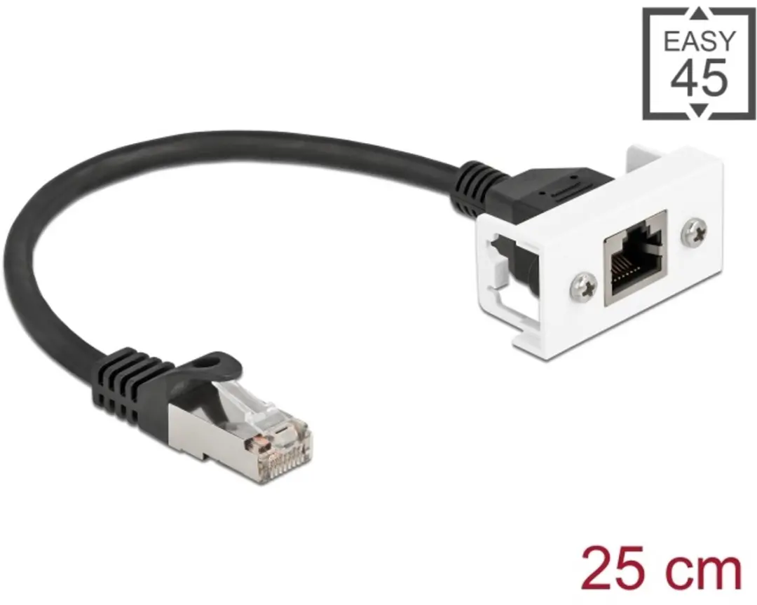 Delock Network Extension Kabel Cat.6A 25cm