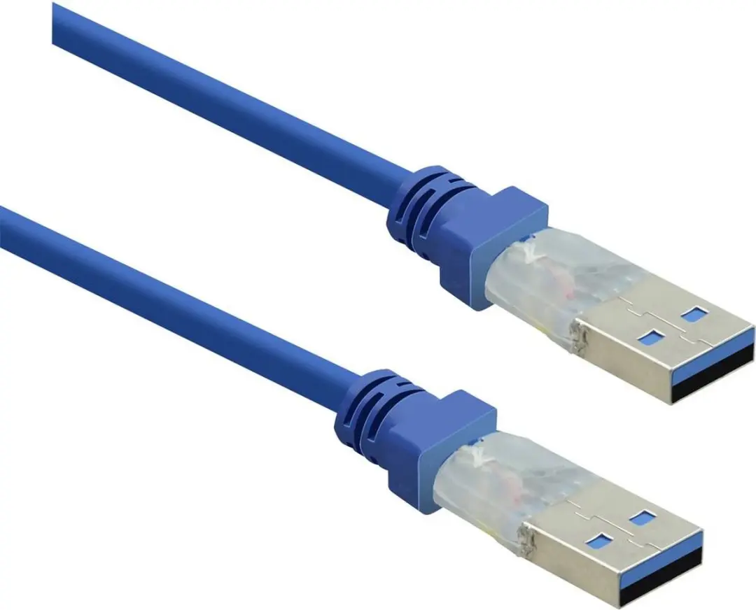 Renkforce USB 3.2 Gen1 USB-A Kabel 0.5m - Blauw - RF-4369443