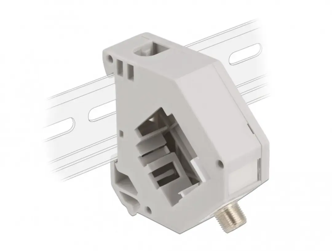 Delock DIN-rail Adapter Keystone F Female