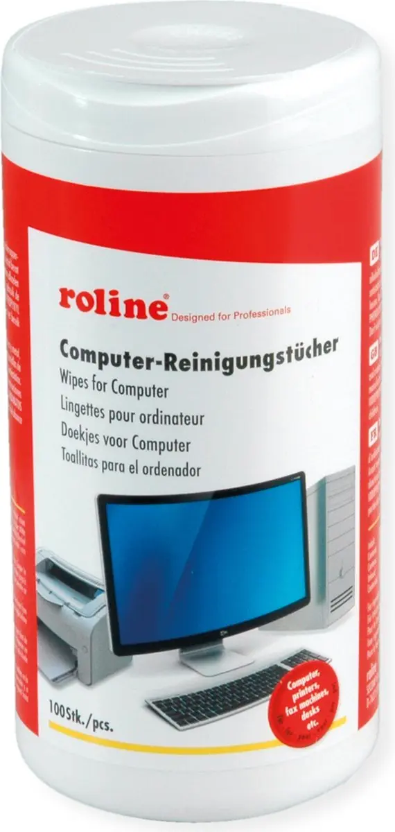 Roline Universeel Reinigingsdoekjes 100 Stuks - 100ml
