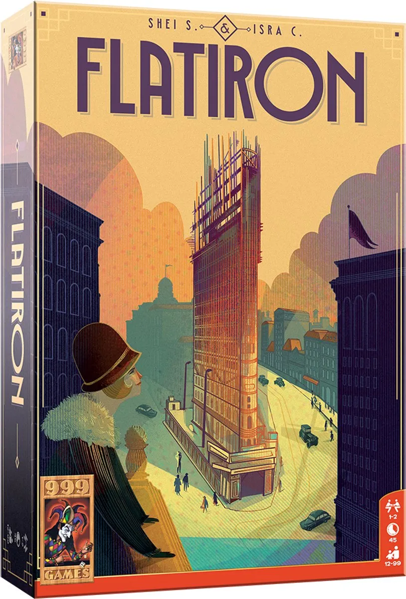 999 Games Flatiron Bordspel - Strategisch 2 Spelers