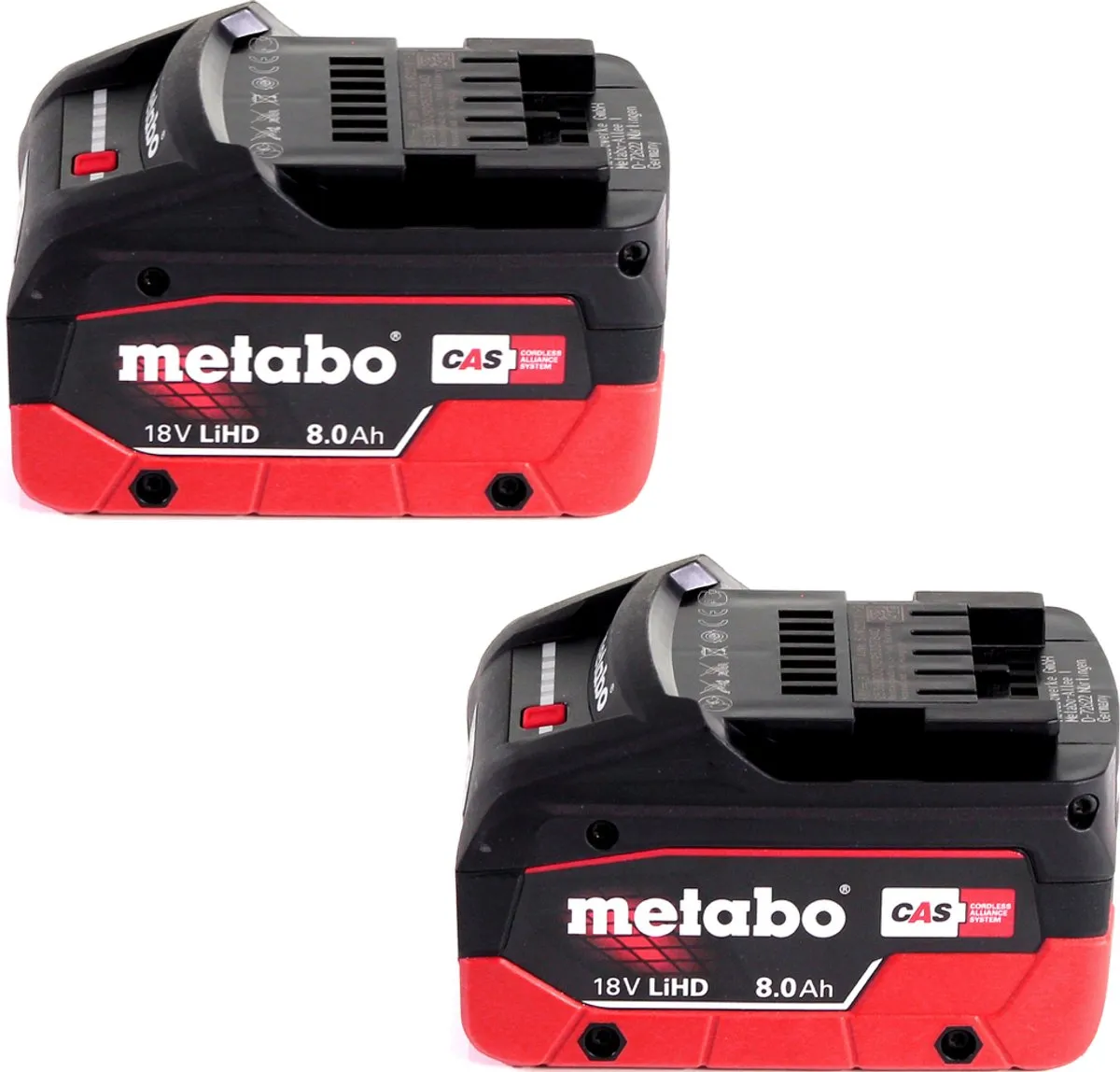 Metabo Power 160-5 18 LTX BL OF Accucompressor 8,0 bar - 5L - 2x 8,0Ah Groen/Zwart