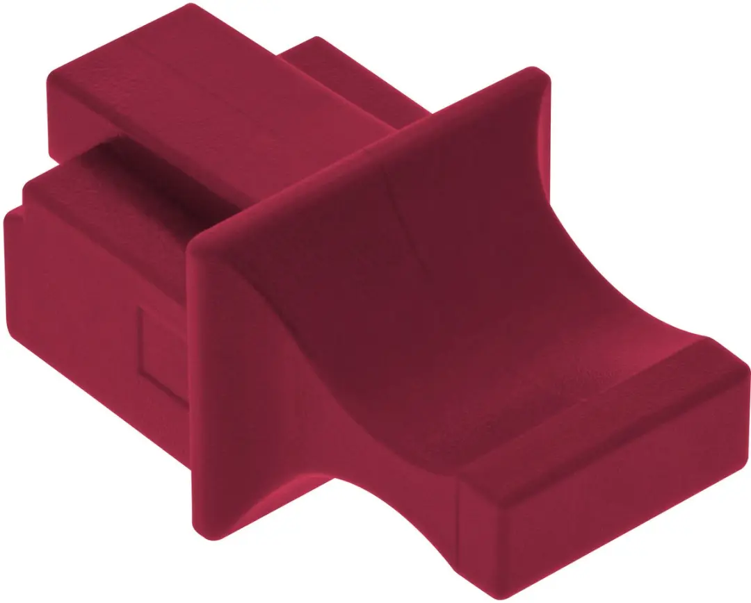 InLine RJ45 Afsluitdoppen - 10 Stuks - Rood