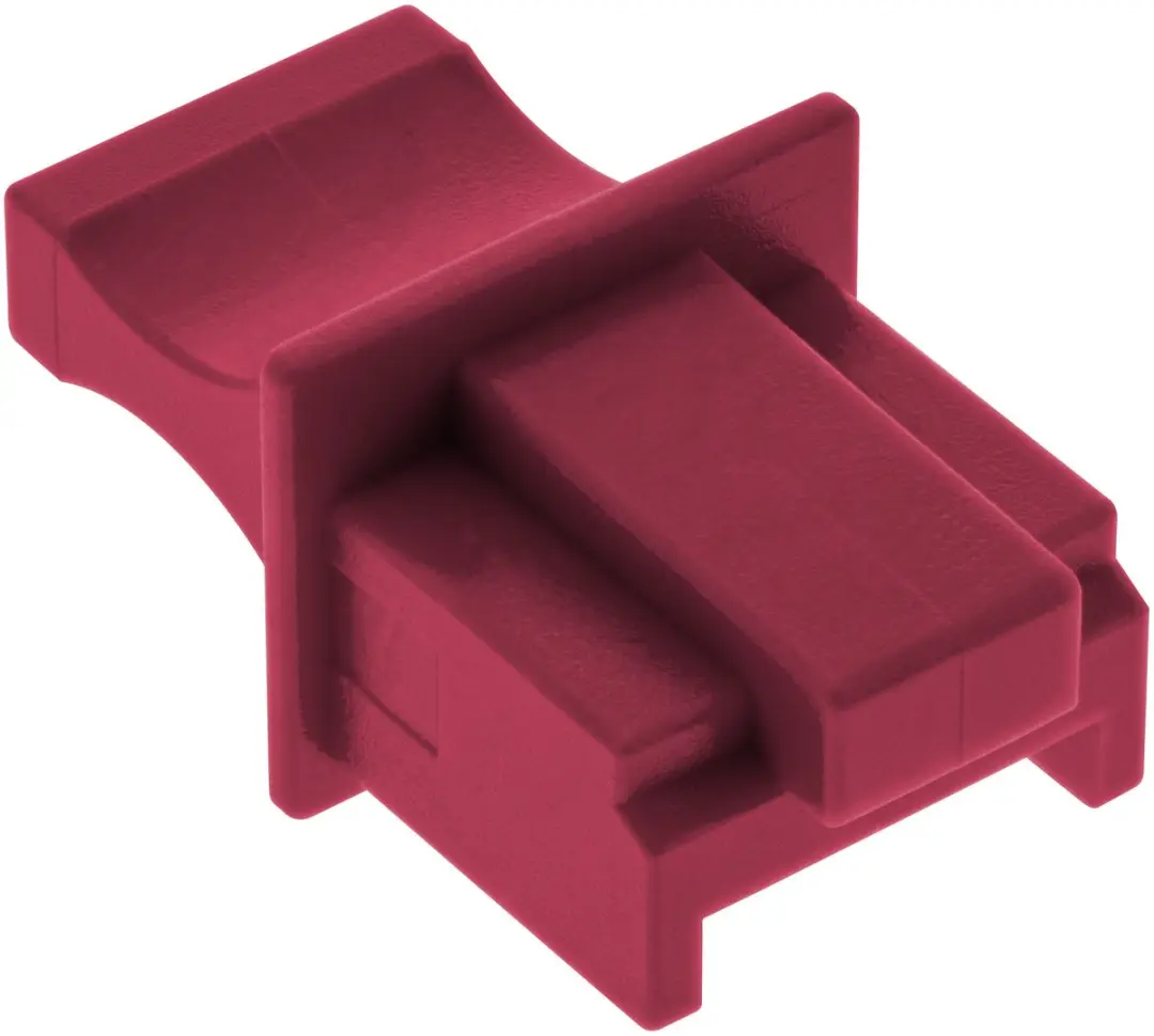InLine RJ45 Afsluitdoppen - 10 Stuks - Rood
