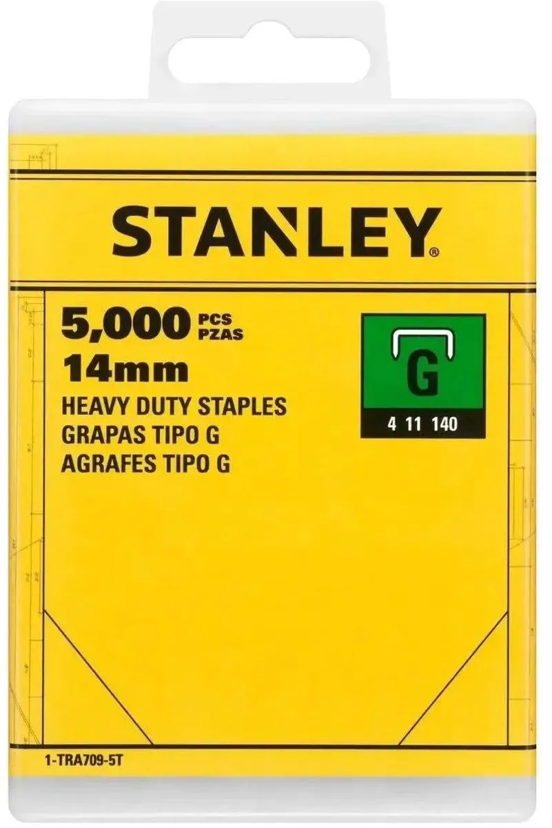 Stanley Nieten Type G 14mm - 5000 Stuks